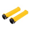 2PCS ENLEE Mountain Bike Handlebar Grips Comfortable TPR Rubber Locking