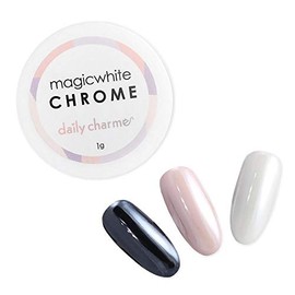 Daily Charme Polvo Blanco Cromado Mágico