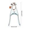 sourcing map 300A Welding Ground Clamp, Iron A-shape Welding Machine