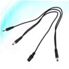 VICASKY Daisy Chain to Guitar Effects Power Supply Cable Black
