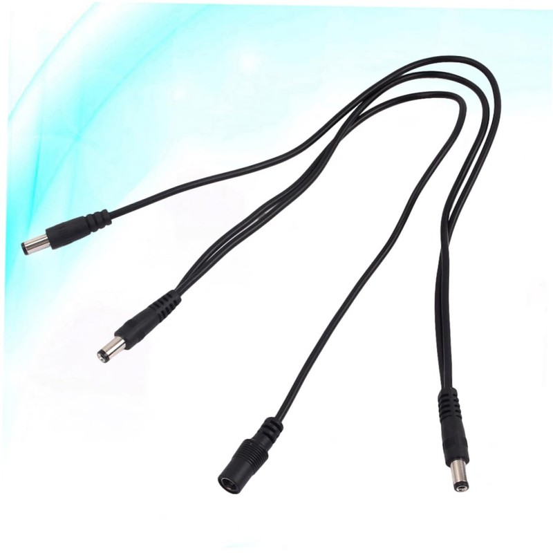 VICASKY Daisy Chain to Guitar Effects Power Supply Cable Black
