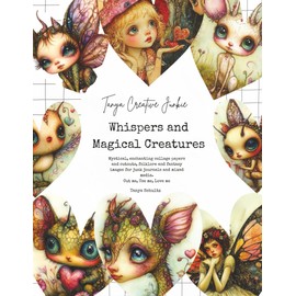 Tanya Creative Junkie - Whispers and Magical Creatures: Mystical enchanting collage papers and cutouts, folklore and fantasy images