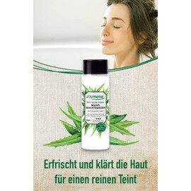 alkmene Facial Toner with Organic Aloe Vera - Mild Face Cleansing for All Skin Types - Vegan Face Care without Silicones, Parabens, Mineral Oil, PEGs, SLS & SLES in Value Pack of 3 (3 x 200 ml)