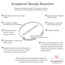 11th BIRTHDAY Bracelet, 11th Birthday Charm Bracelet, Granddaughter Daughter Gift Idea, Eleventh Birthday Gift, 11 Year Old Birthday Bangle