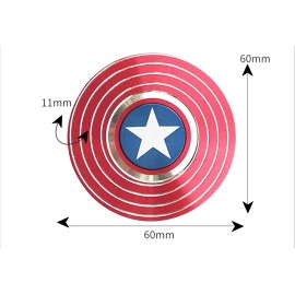 2 Piezas De Fidget Spinners + Bolsa De Almacenamiento