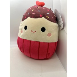 Squishmallows Elpha The Cupcake Valentines Stuffed Toy 8" KellyToys New With Tag