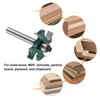 HARFINGTON T Slot Cutter Rabbet Router Bit 1/4" Shank 1-3/8"