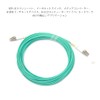 OM3 LC-LC Fiber Optic Cable, Multimode Duplex Indoor Optical Wiring