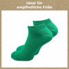 GAWILO Women's and men's trainer socks made of 100% pure