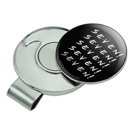 GRAPHICS & MORE Friends Seven Golf Hat Clip with Magnetic Ball Marker