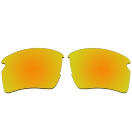 Replacement Polarized Lenses for Oakley Flak 2.0 XL Sunglasses (Gold Mirror, Gold Mirror)