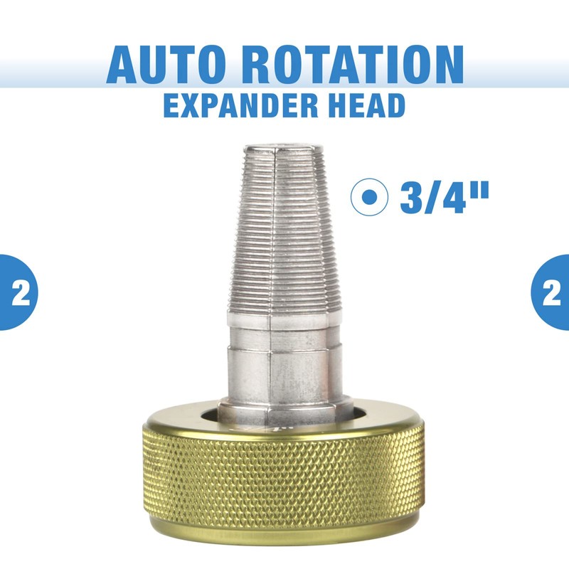iCrimp PEX Expansion Tool Kit with 3/4 Inch Auto Rotation