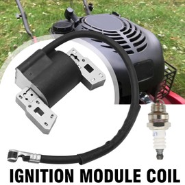 MospdyGear 697037 Ignition Coil Magneto Armature with Spark Plug, Replacement for BS 5HP 130200-132200 130900-132900 133200 133700 135200 135700, Replaces 555075 395491