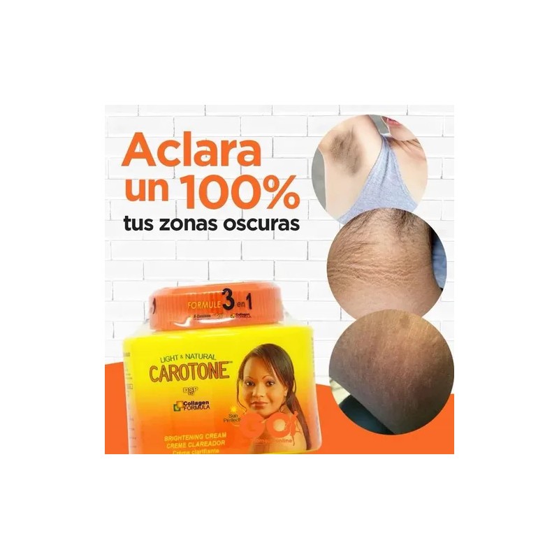 Crema Carotone 135 Ml Antimanchas Cutis Limpio