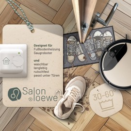Salonloewe Minimatte Sneakers I Dirt Trapper Mat & Doormat for Indoor Use 30 x 75 cm