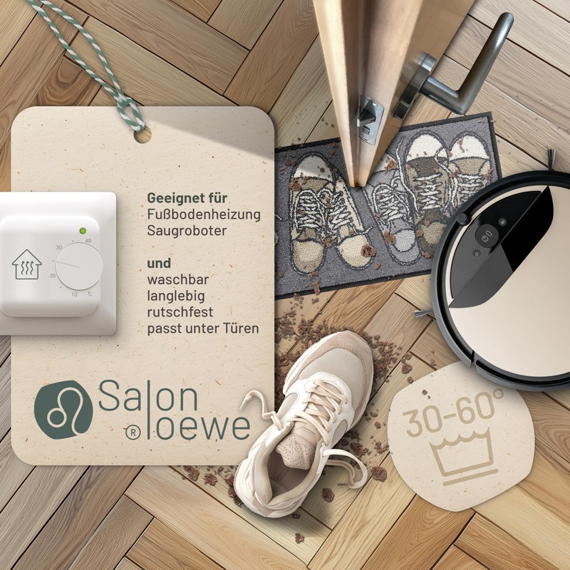 Salonloewe Minimatte Sneakers I Dirt Trapper Mat & Doormat for