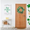 Fun Express St Patricks Day Decorations Shamrock Wreath - 13