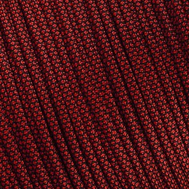 West Coast Paracord Multi Color Nylon Military Paracord 550 Type III 7 Strand Utility Cord Rope - 100 Foot Hanks (Imperial Red Diamonds)