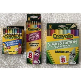 Crayola Limited Edition Retired Crayola Crayons, Colored Pencils & Markers    Brand New!