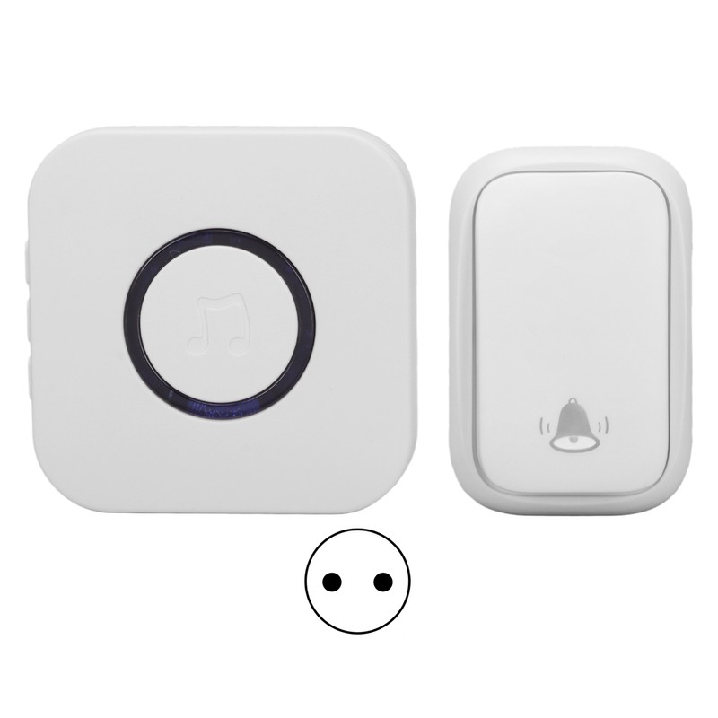 Long Distance Wireless Doorbell Self Powered Waterproof Door Bell Pager