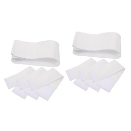 BESPORTBLE Pack of 8 Blank DIY Bracelet Football Portable Football Band Youth Armband Sleeves Football Accessories Band Football Bracelet Football Bracelets Sports Banner Nylon White, White