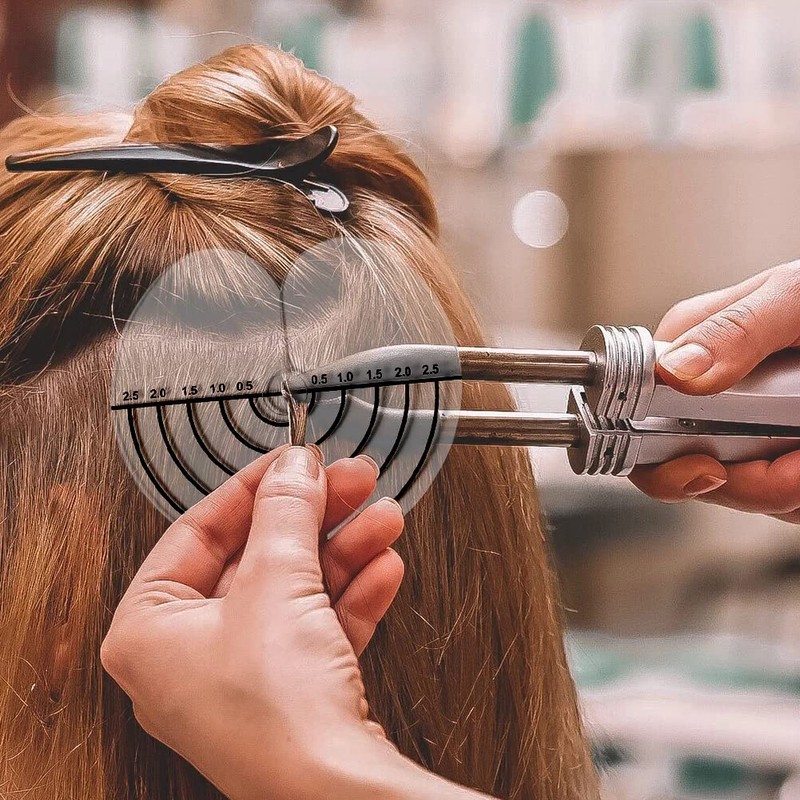 Hair Extension Stencil, Section Hair Extensions, Hair Extension Protection Stencil,