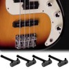 4pcs Electric Bass Correction Saddle Set Bass Bridge String Saddle