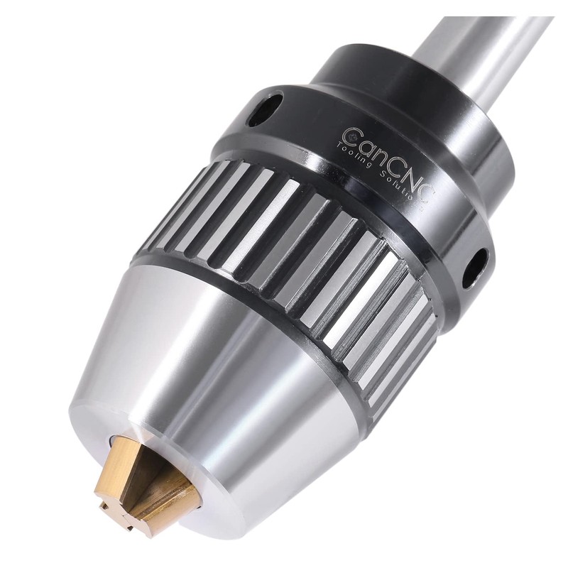 CanCNC Tooling Solutions 1/16-5/8" MT2 Precision Keyless Drill Chuck, Heavy-Duty