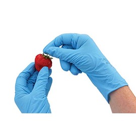 Powder Free Blue Nitrile Gloves - Small x 100 Gloves - Glove Club Ltd