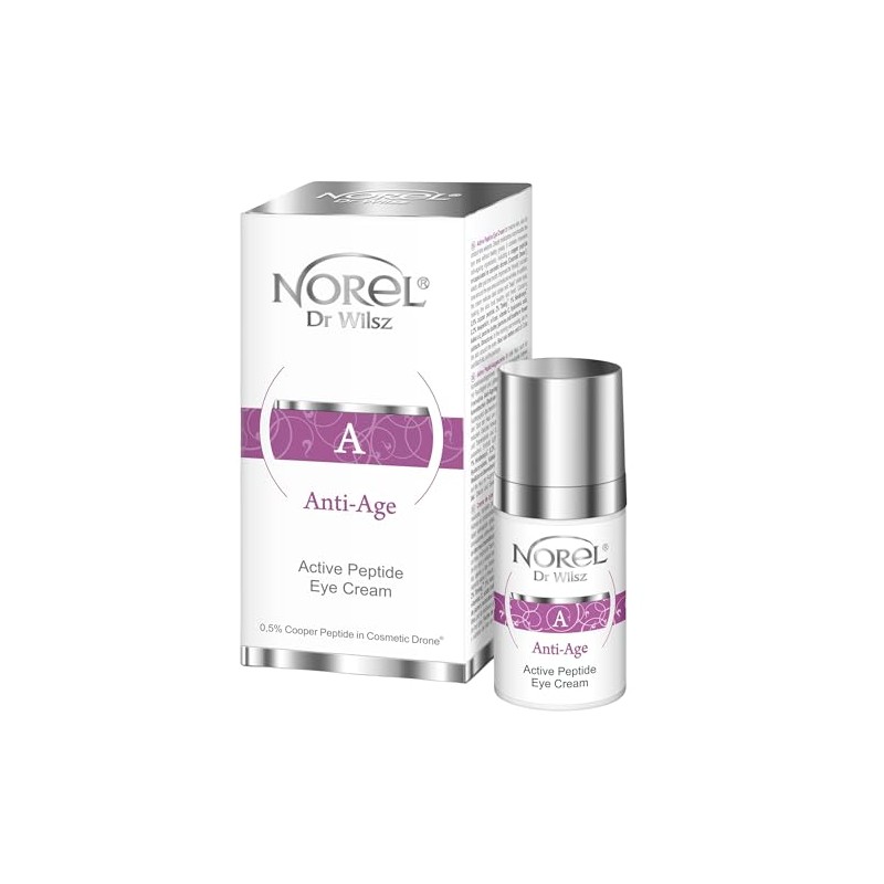 Norel Professional Anti Age Peptide Eye Cream with 0.5% Copper