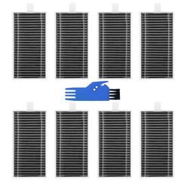 Frexusuent Accessories for Ecovacs Deebot X8 Pro Omni, X9 Pro Omni Vacuum Cleaner, X9 Pro Omni Filter, for Yeedi S14 Plus Replacement 8 Pcs Filters