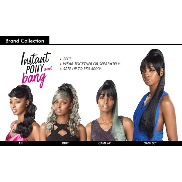 Sensationnel hair extensions - id cami 30 instant pony and bang