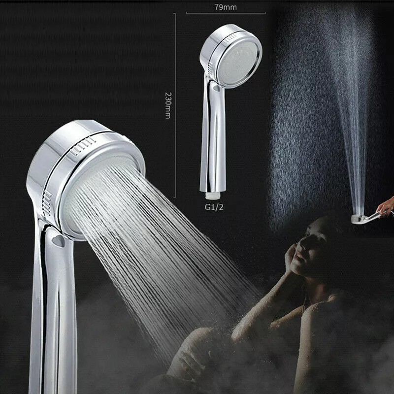 FUZ LED Shower Panel Tower System Stainless Steel 6-Function Faucet