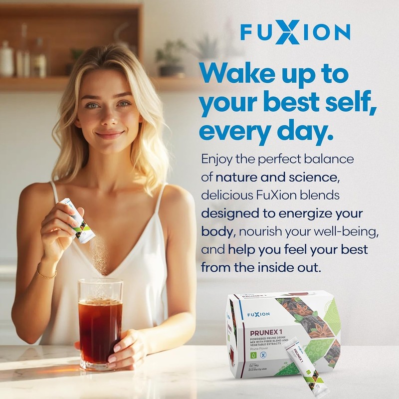 Prunex 1 Tea powder, plum flavor for colon cleansing and