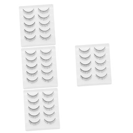 Outanaya 4sets Lashes Women False Lashes 3d Eyelash Extensions Soft and for Daily Use 5pairs*4
