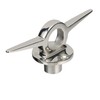 Seachoice 316 Stainless Steel Lifting Ring w/Cleat, 6 in. Long,