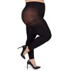 MeMoi Plus Size Curvy Super Matte Control Top Footless Tights