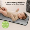 KeaBabies Portable Diaper Changing Pad – Foldable Waterproof Baby Changing