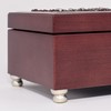 Cottage Garden in Memory Always with Us Rosewood Finish Embossed