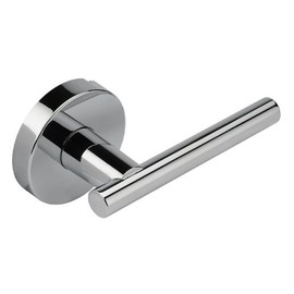 Dynasty Hardware MAN-78-US26, Manhattan Design Individual Dummy Function Door Lever, Polished Chrome, (Fixed Lever)