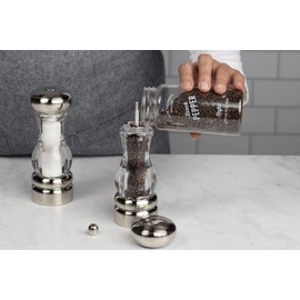 Olde Thompson Del Norte Peppermill and Salt Shaker Set