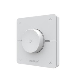 LIGHTEU, Miboxer 2.4GHz Rotating CCT Scene Remote Control with Magnetic Holder Colour Temperature Brightness Dimmable K0