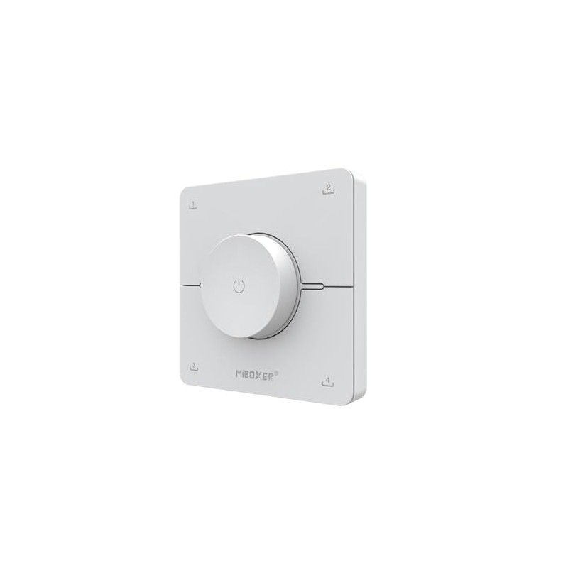 LIGHTEU, Miboxer 2.4GHz Rotating CCT Scene Remote Control with Magnetic