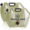 HIKEMAN Camping Water Container Bag - Collapsible Water Storage Carrier