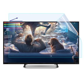 JC JCSKY 75 Inch Anti Glare TV Screen Film, TV Screen Protector Frosted Anti Glare Blue Light Dustproof Scratch Filter Film, New Protect Your Eyes, Reduce Eye Fatigue, 75Inch (1645 * 930mm)