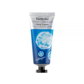 Farmstay Visible Difference Hand Cream Collagen 100ml / 비저블 디퍼런스 핸드크림 콜라겐 100ml