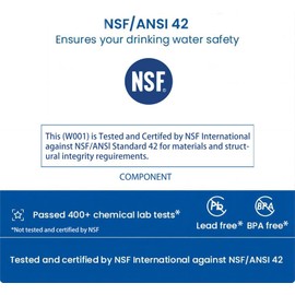 HMASAV HMASAV W10295370A Water Filter Replacement, Compatible with Whirlpool EDR1RXD1, Everydrop Filter 1, EDR1RXD1B, W10295370, WHR1RXD1, KAD1RXD1, P4RFKB2, P8RFWB2L, 46-9930, 46-9081 3PACK