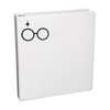 Bargain Max Decals Wizard Glasses Decal Notebook Car Laptop 5.5"
