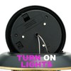 Solar Bird Feeder with Stained Glass, Easy Clean and Top