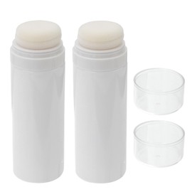 Beavorty Powder Dispenser 2 Pcs Puff Box Body Puff Baby Travel Size Baby Storage Bottle Child Convenient Talcum Powder Bottle